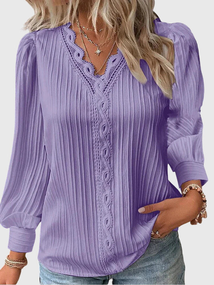 Andrea | Blusa Elegante con Escote en V