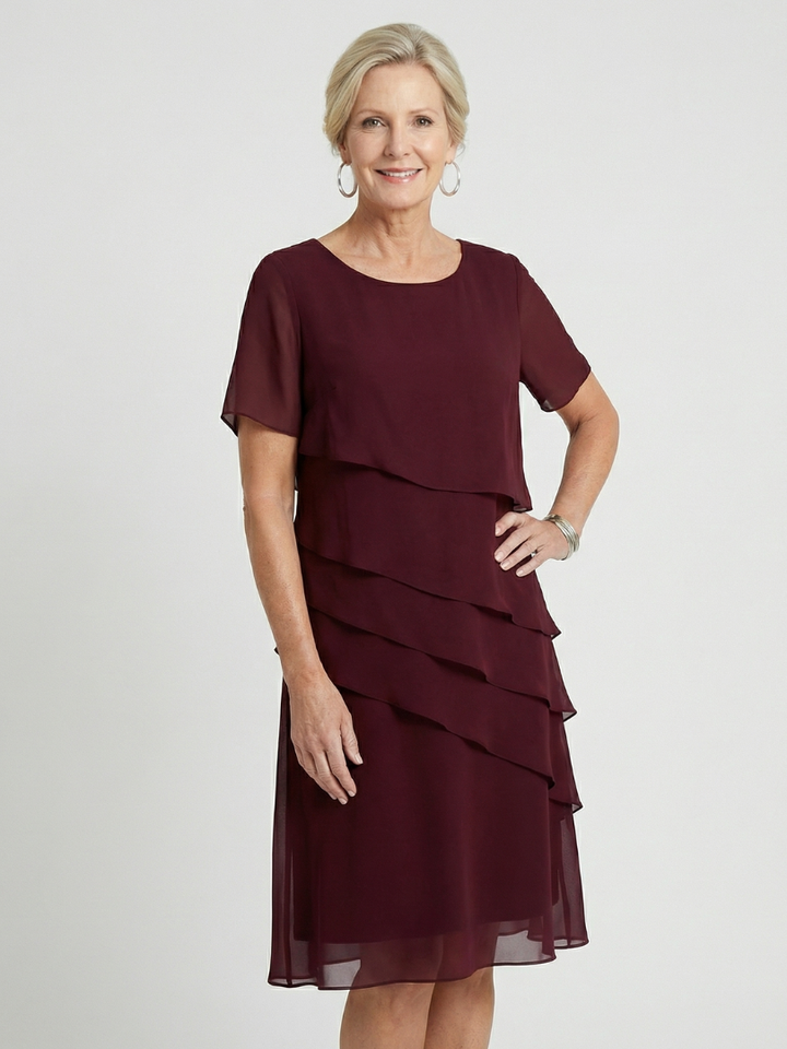 Orson | Smooth contour knee-length dress