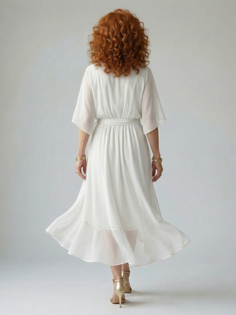 Elric | Vestido midi con caída ligera