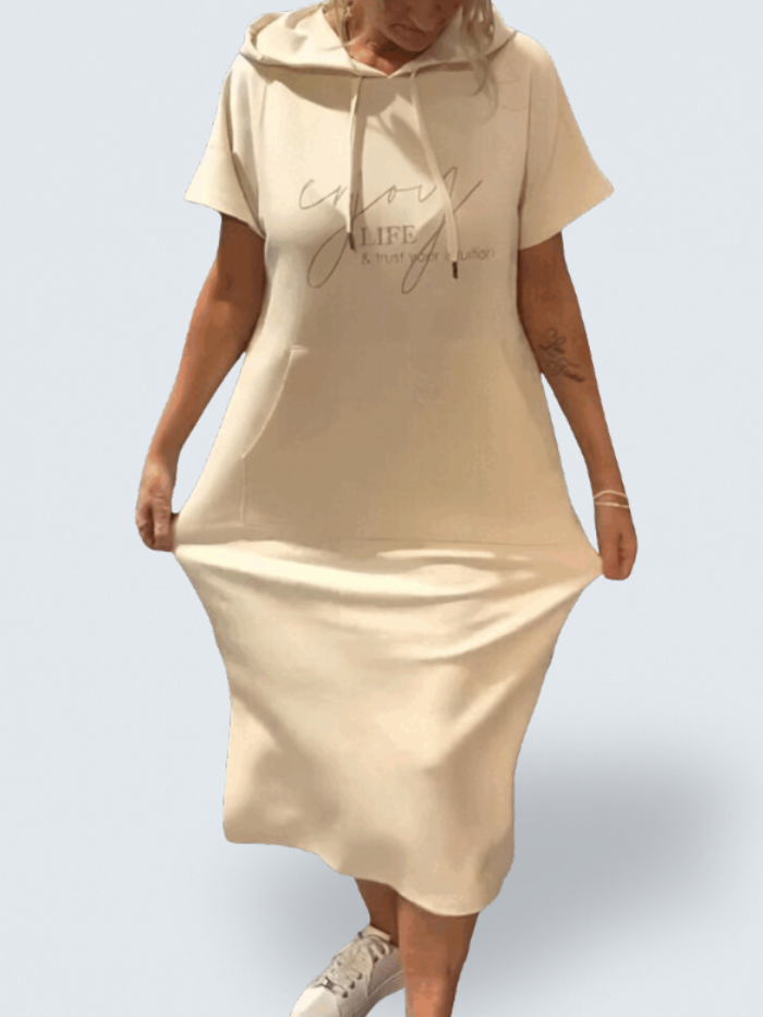 Grace | Vestido sudadera informal