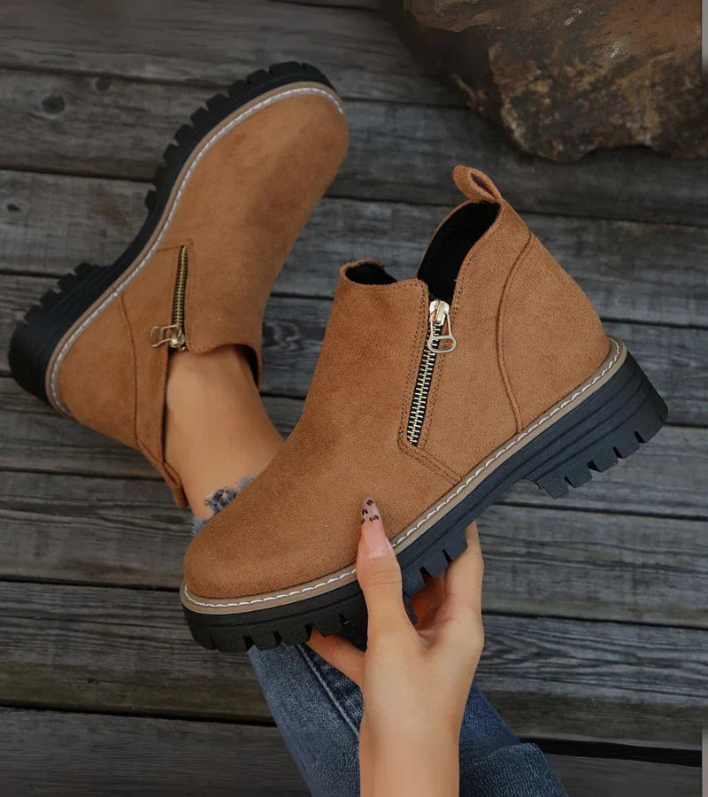 Heliviane™ - Cómodos botines ortopédicos para mujer con suela de cuña