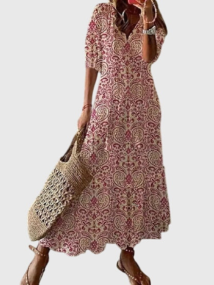 Amalia™ | Vestido de verano estilo bohemio vintage