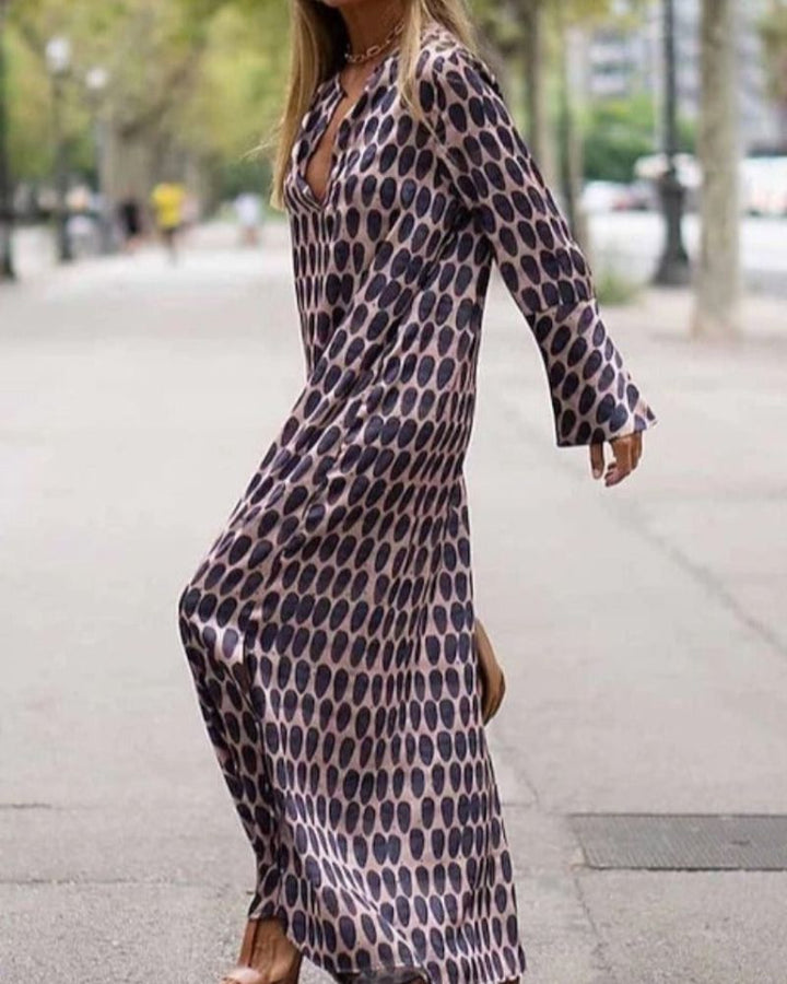 Chels - Vestido que Disimula la Barriga - Morado