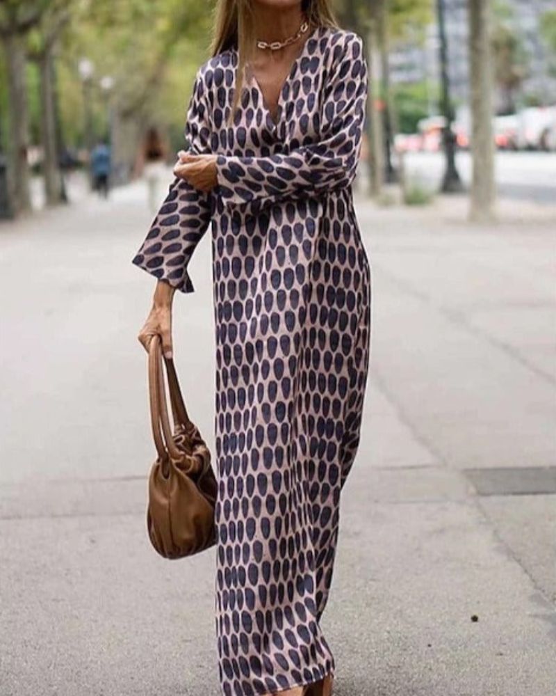 Chels - Vestido que Disimula la Barriga - Morado