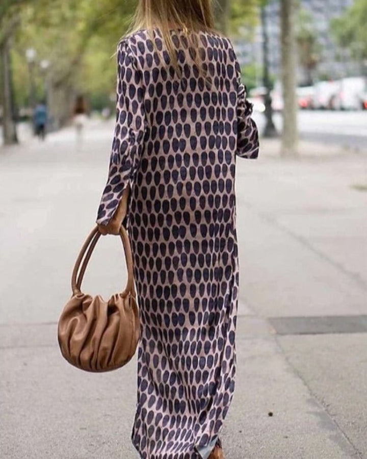 Chels - Vestido que Disimula la Barriga - Morado
