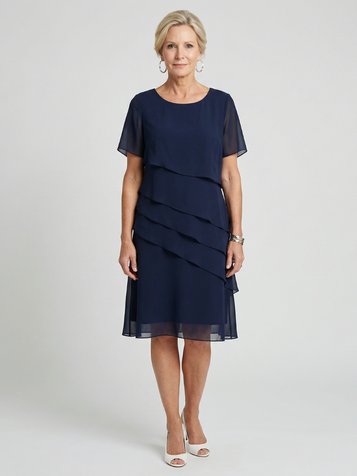 Orson | Smooth contour knee-length dress
