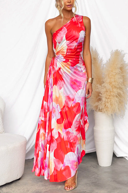 Celeste | Vestido de Noche Tropical Vibrante