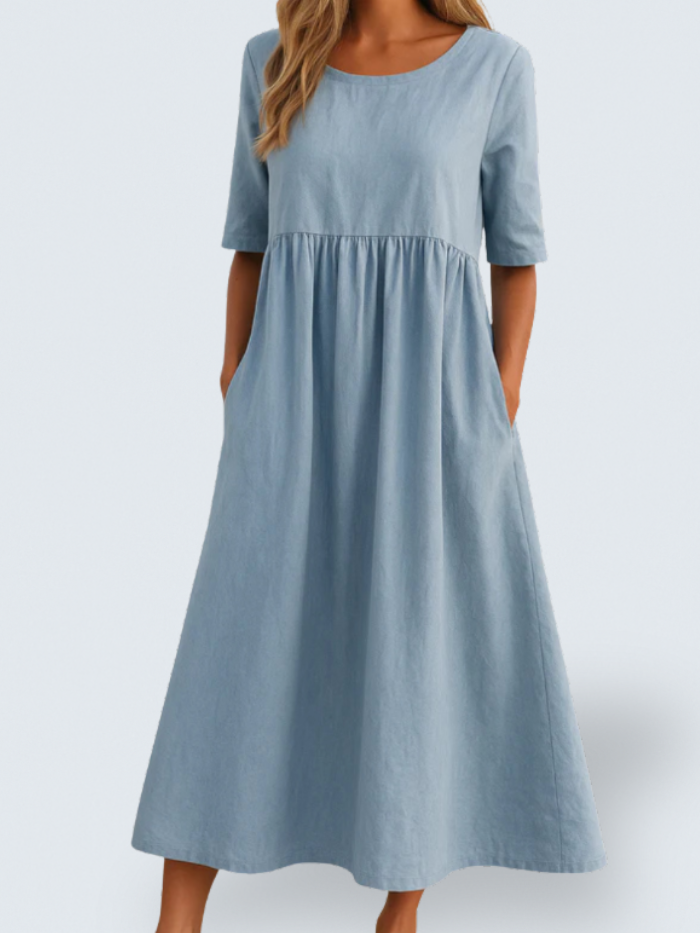 Minea | Vestido de algodón Airy