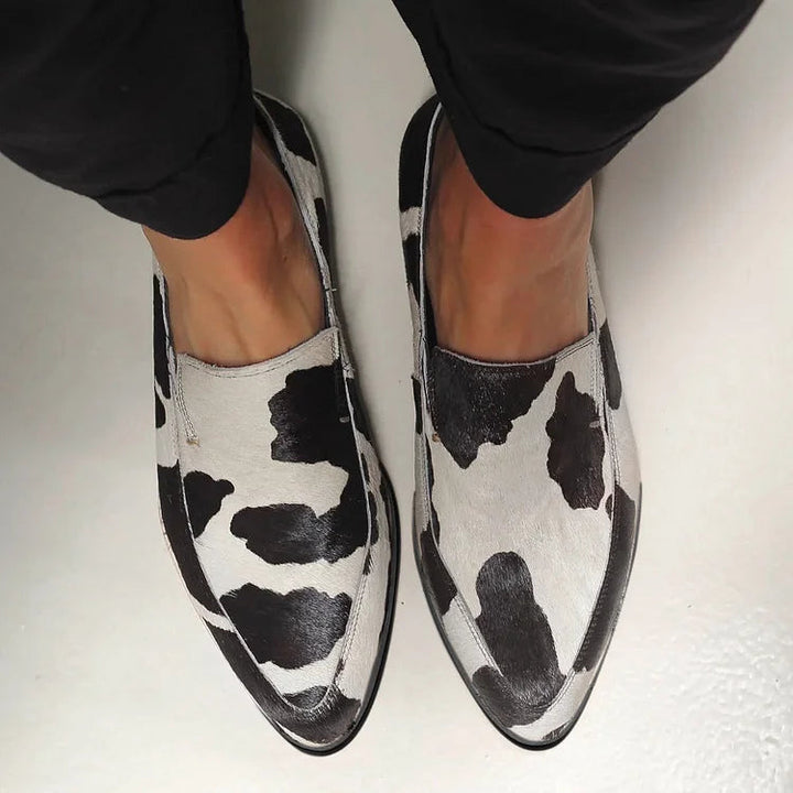 Livia | Loafers Elegantes con Pequeño Tacón
