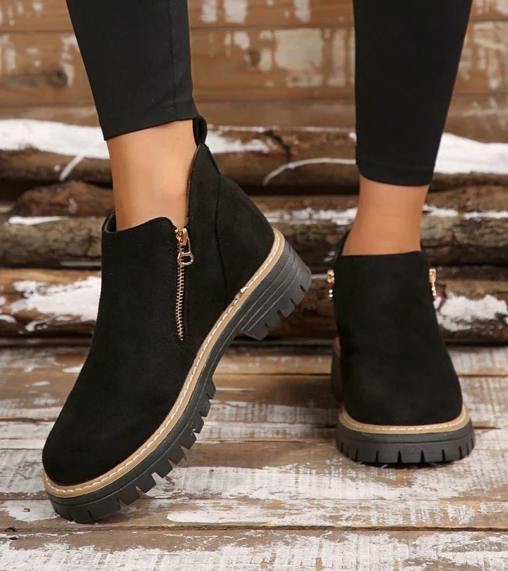 Heliviane™ - Cómodos botines ortopédicos para mujer con suela de cuña
