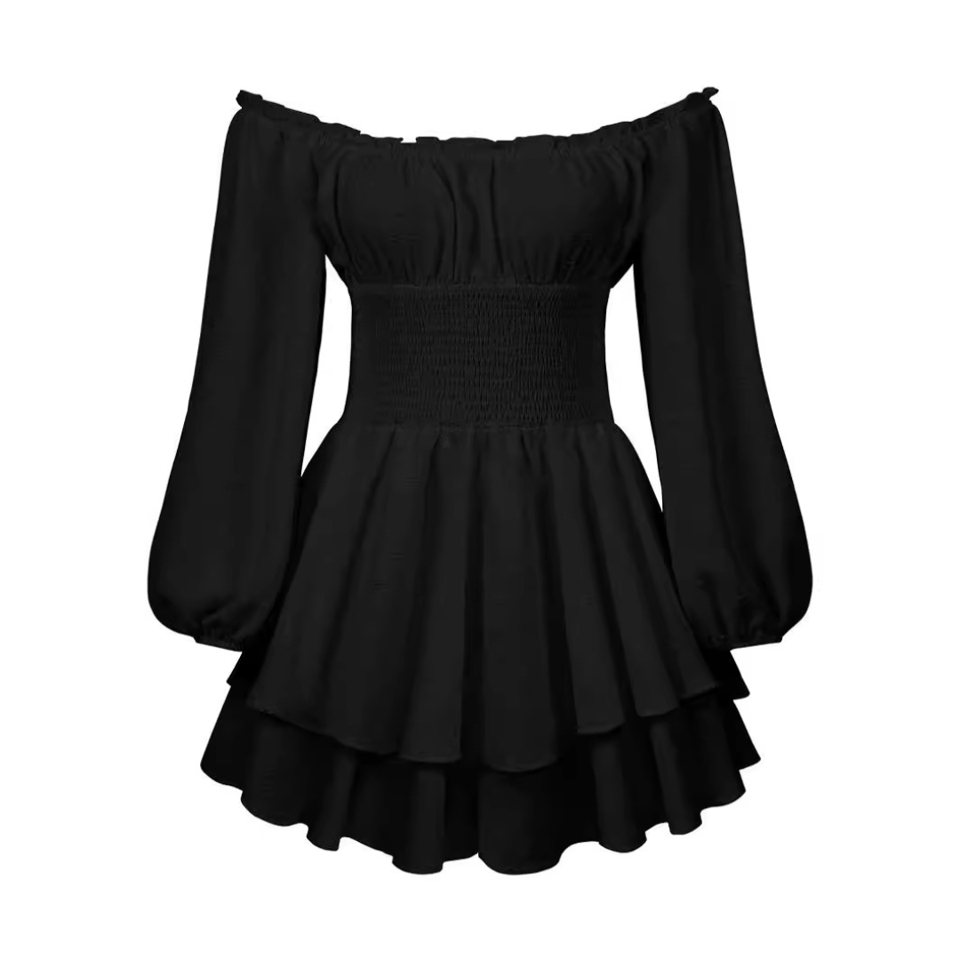 CYNRHIA™ – Mameluco elegante de manga larga con hombros descubiertos