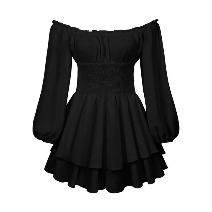 CYNRHIA™ – Mameluco elegante de manga larga con hombros descubiertos