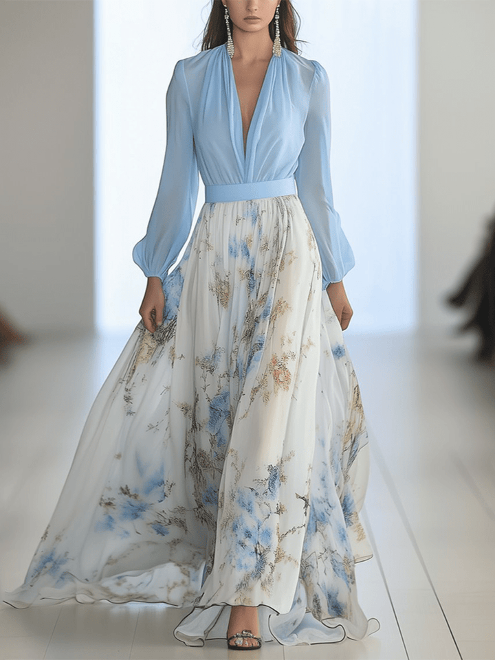 Peniel™ | Vestido Maxi Floral Elegante