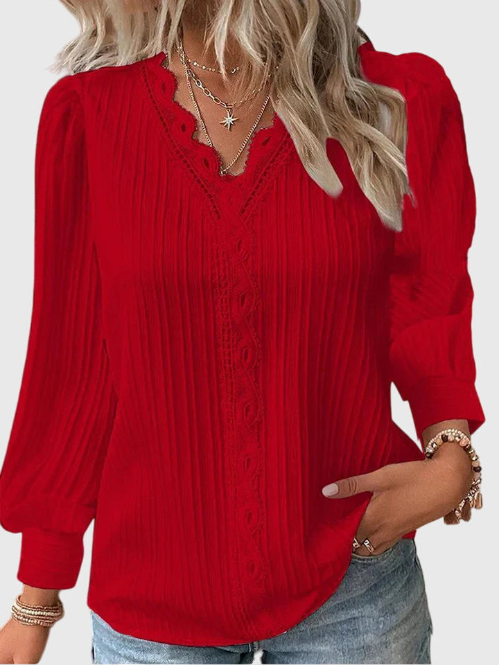 Andrea | Blusa Elegante con Escote en V
