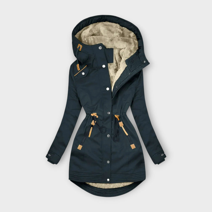 Vivia | Parka elegante con forro Sherpa