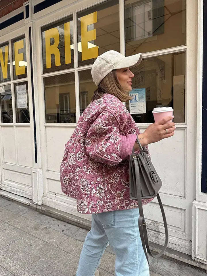 NICOLE™ - Chaqueta Estampada de Moda
