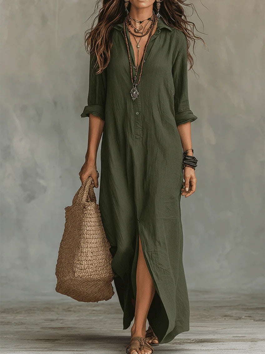 WILLOW | Vestido Maxi Favorecedor para el Día a Día