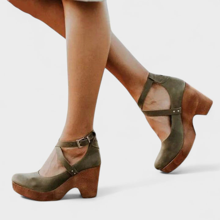 ELARU™ – Sandalias de cuña clásicas y cómodas