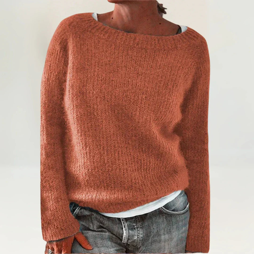 Suzy | Suéter Cómodo Naranja
