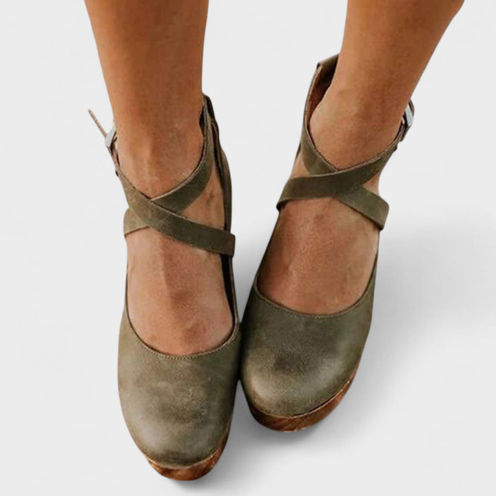 ELARU™ – Sandalias de cuña clásicas y cómodas