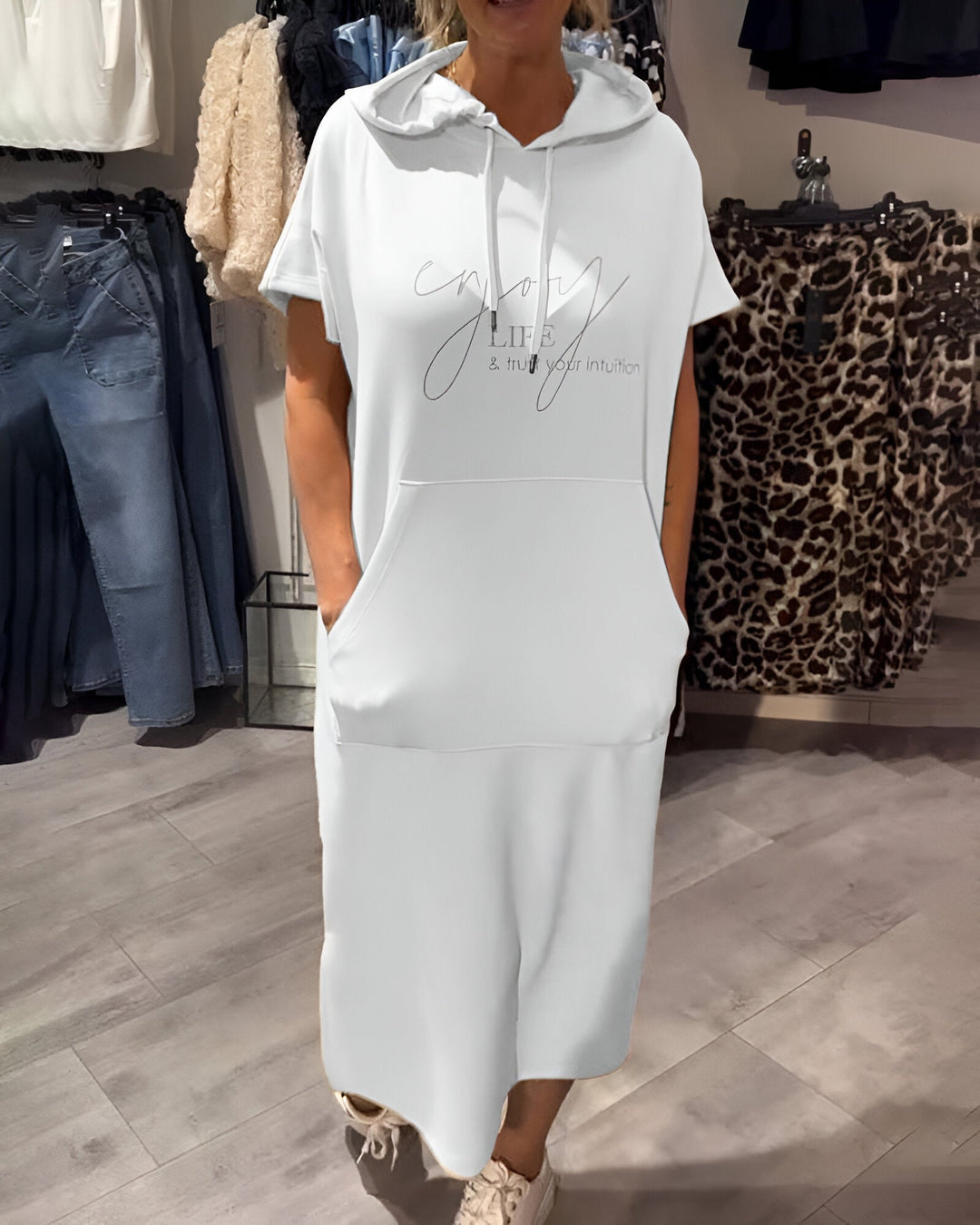 Grace | Vestido sudadera informal