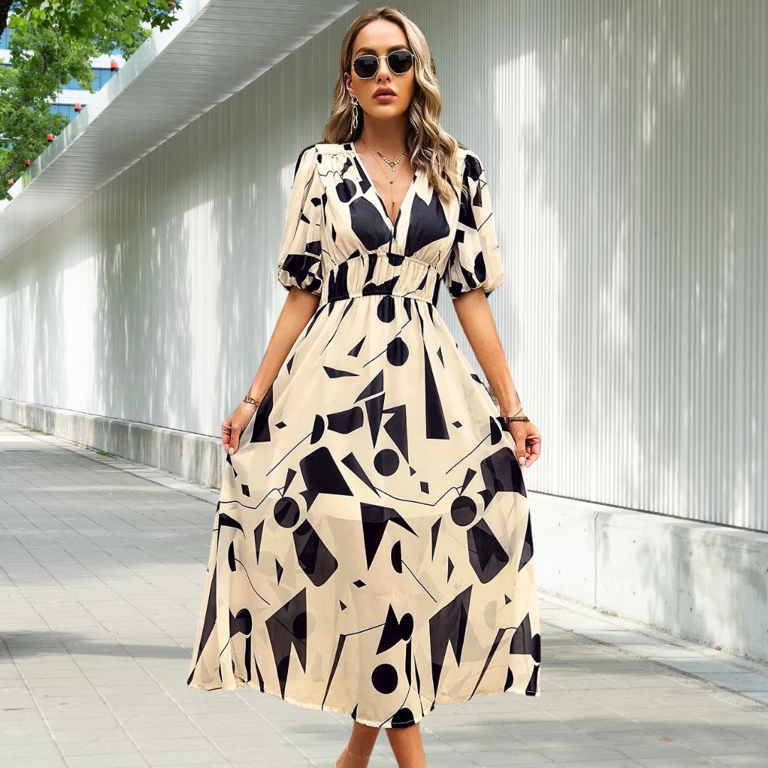Leona | Vestido Midi Atemporal