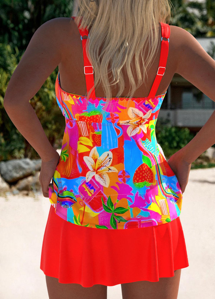 Eleonora | Vestido Tankini Floral Chic