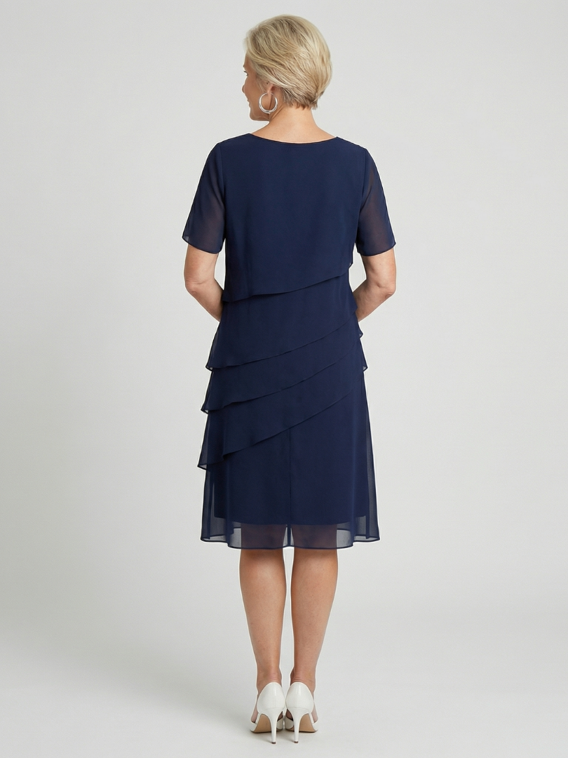 Orson | Smooth contour knee-length dress