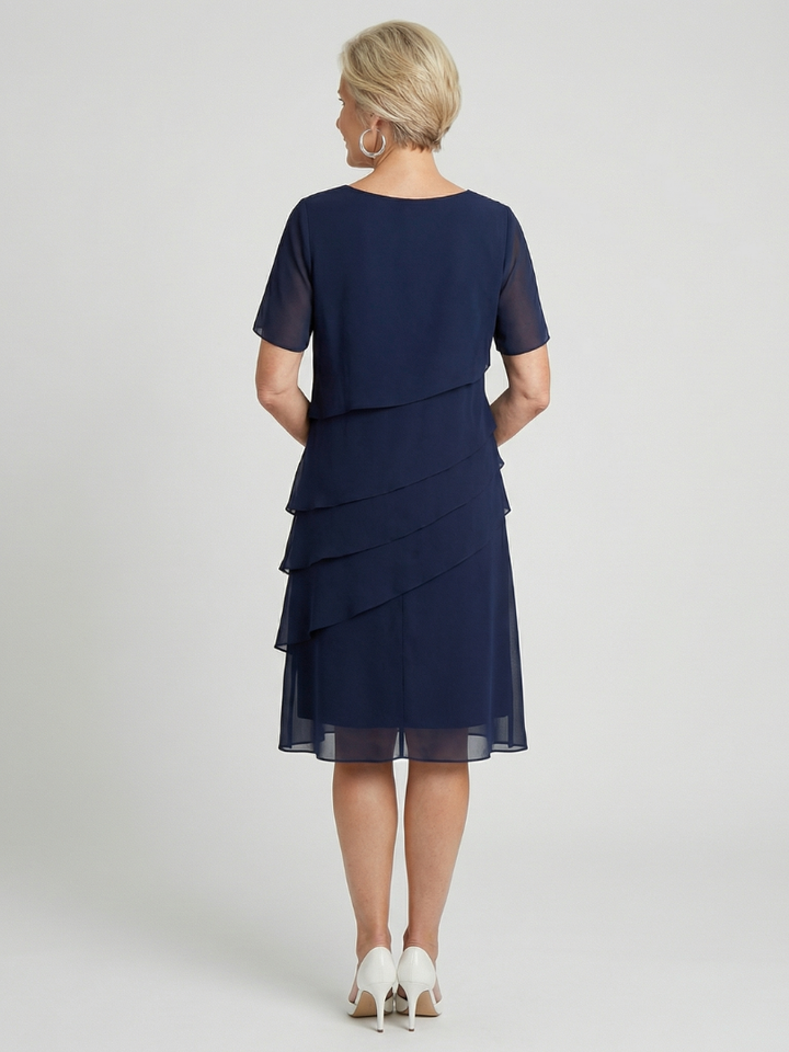 Orson | Smooth contour knee-length dress