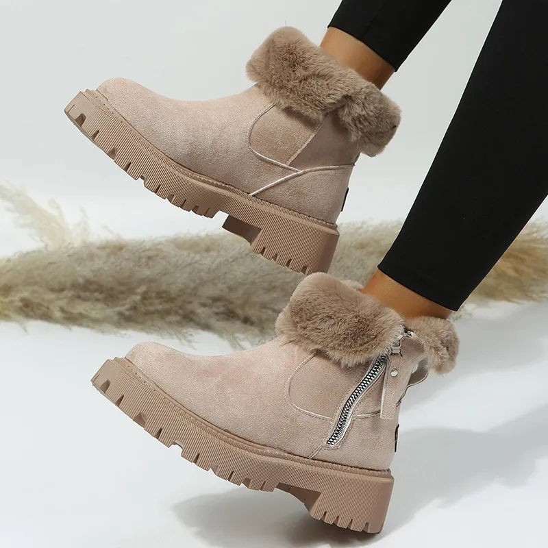Rhosalynne - Botas de Invierno Cómodas y Elegantes
