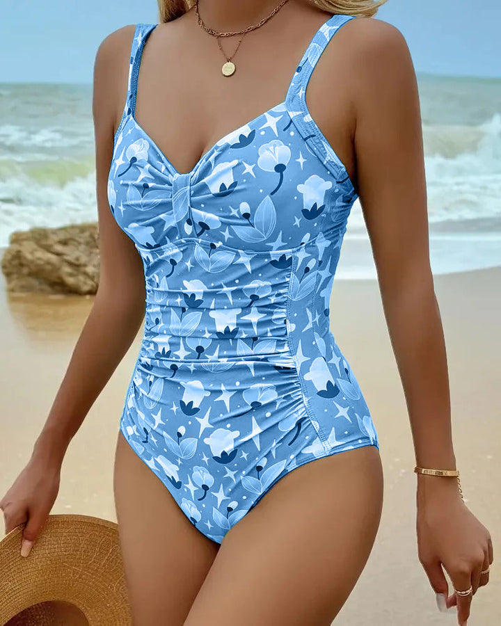 Clara | Tankini de Una Pieza Estampado