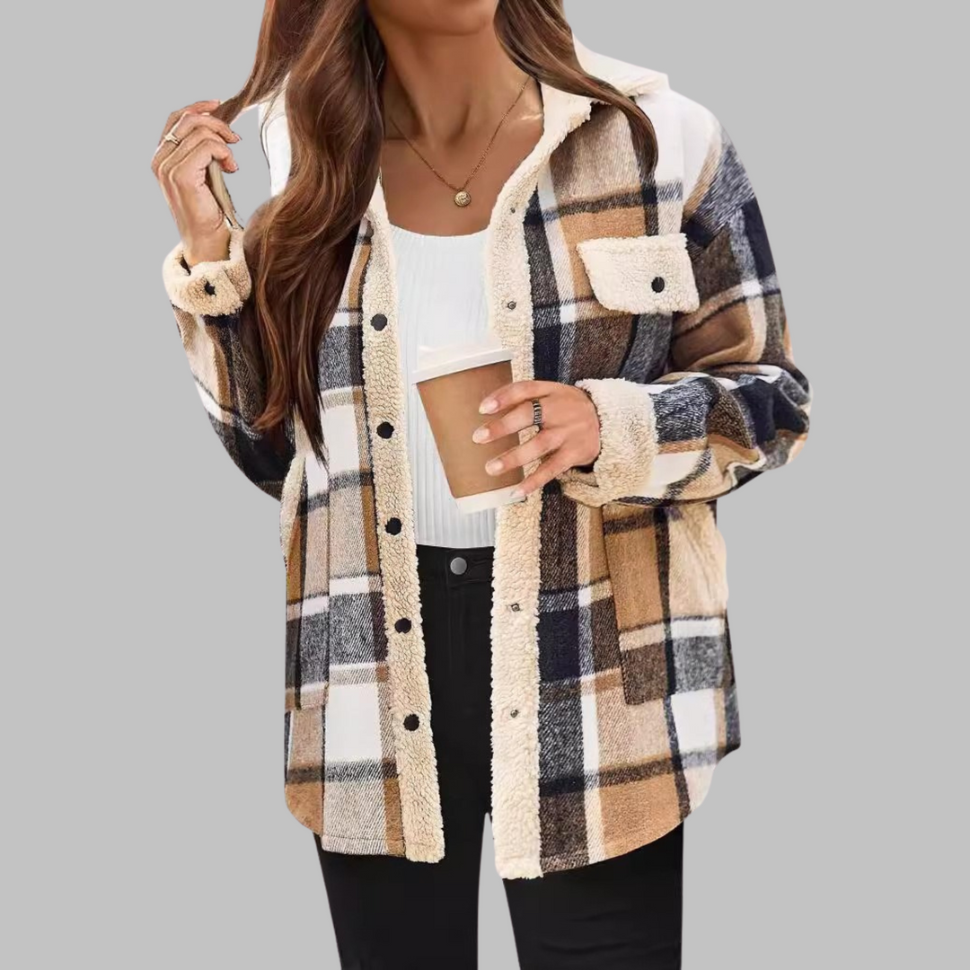 ZENY™ - Chaqueta clásica de manga larga con botones