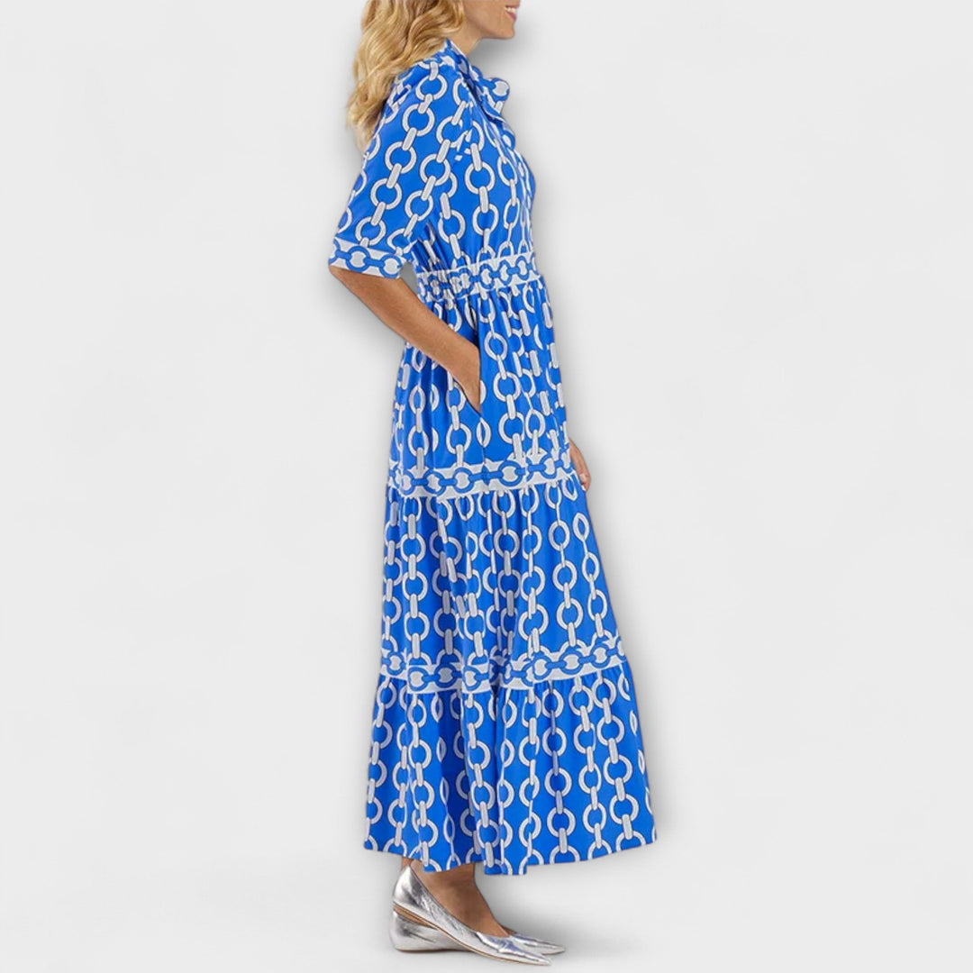 Marigold | Maxivestido cómodo - Elegancia sin esfuerzo, confianza diaria