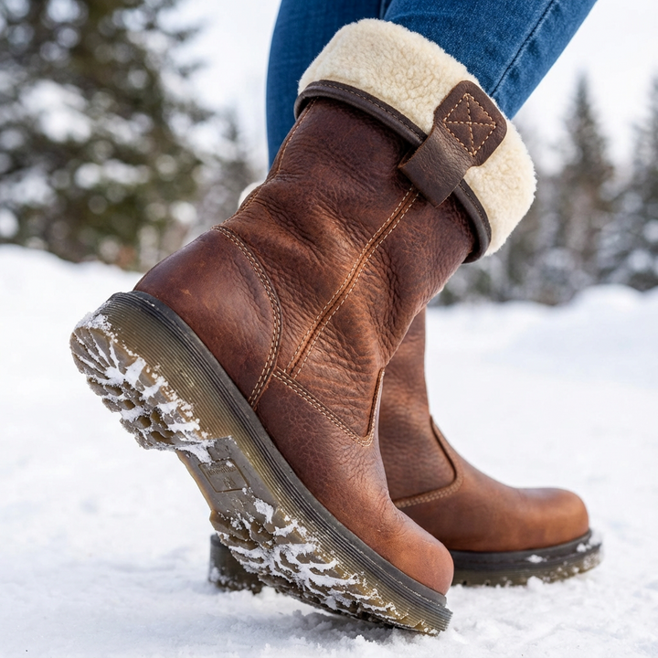 VALERIE – BOTAS DE INVIERNO CÓMODAS FORRADAS DE PIEL