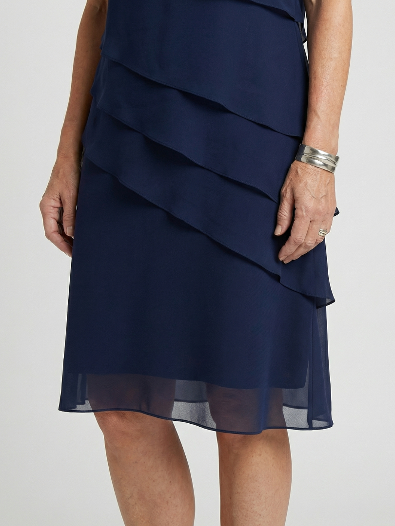 Orson | Smooth contour knee-length dress