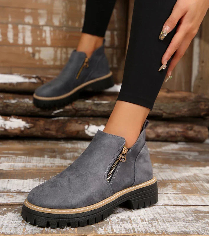 Heliviane™ - Cómodos botines ortopédicos para mujer con suela de cuña