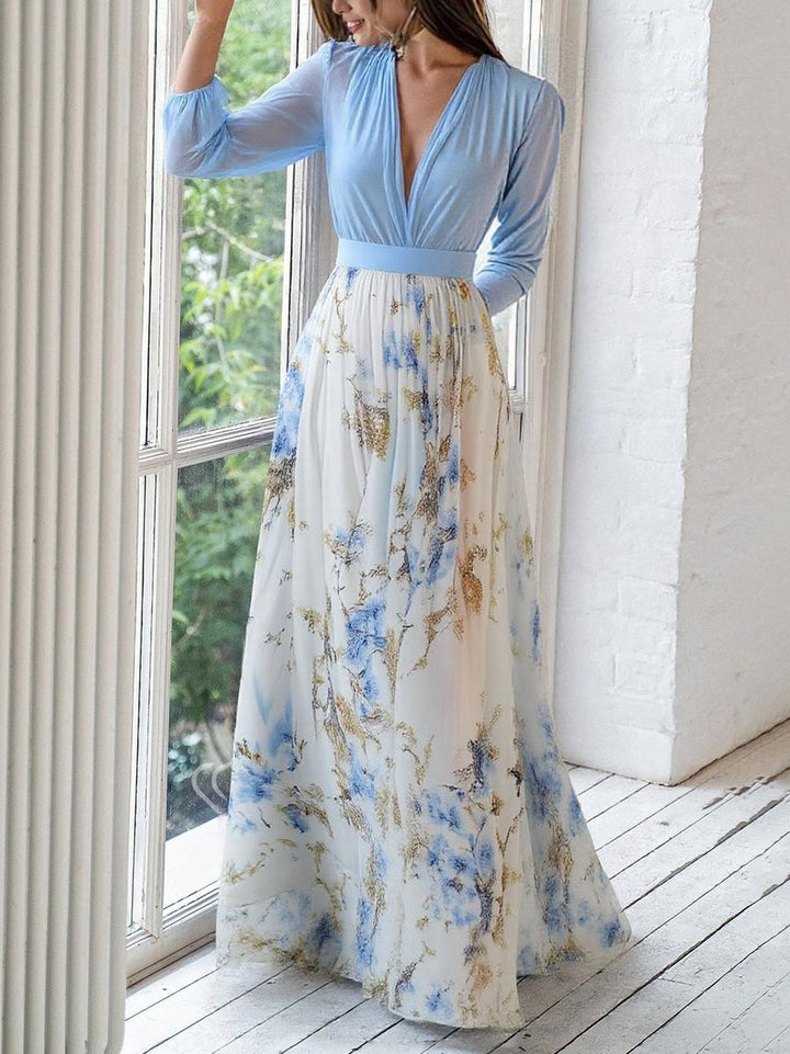Peniel™ | Vestido Maxi Floral Elegante