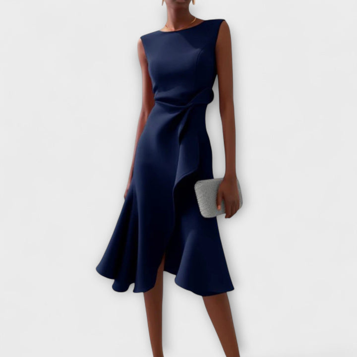 MARISSA™ – Elegante vestido sin mangas estilo cruzado
