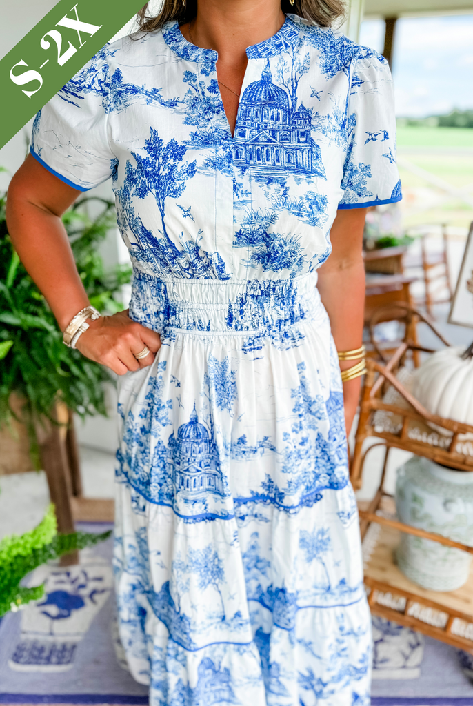 Marcelline | Maxi de toile atemporal – Comodidad elegante y favorecedora con fluidez sin esfuerzo