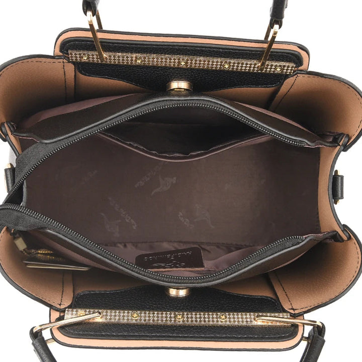 Bolso de Hombro de Piel Suave para Mujer