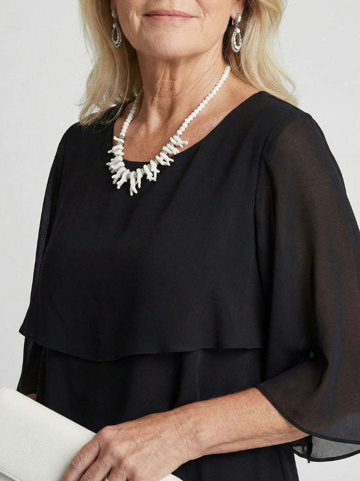 Brent | Tiered Ruffle Midi Dress