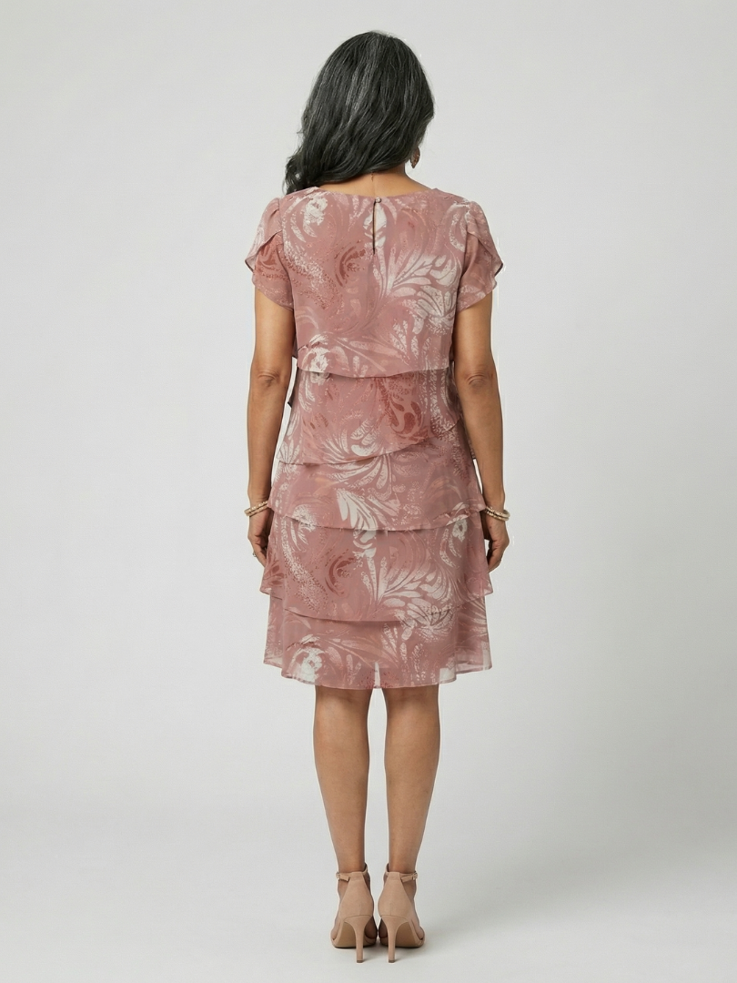aria | Vestido de tubo con detalle de motivo suave