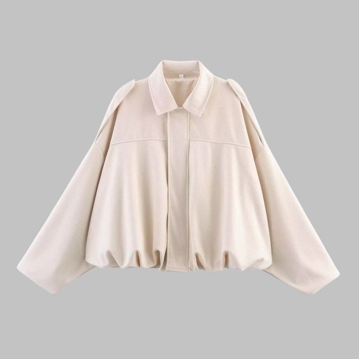 GIGI™ - Chaqueta urbana extragrande vintage con cremallera