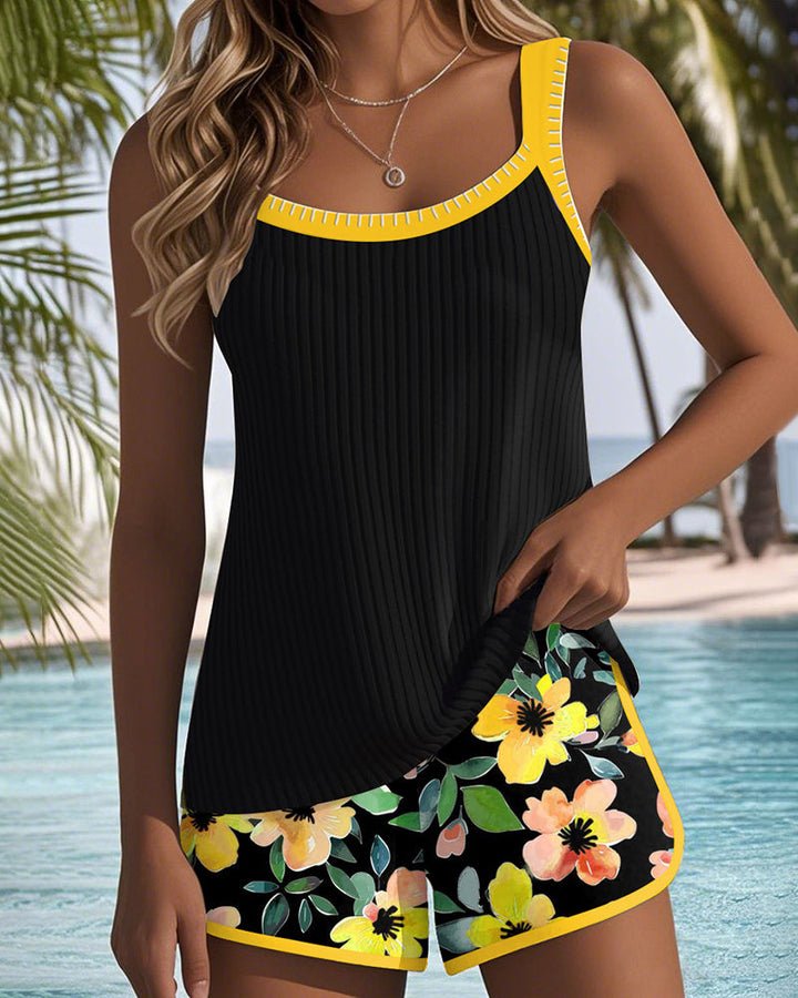 Matilda | Tankini Dos Piezas Pantalón Playa