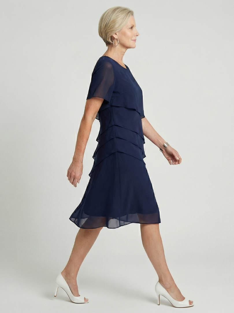 Orson | Smooth contour knee-length dress