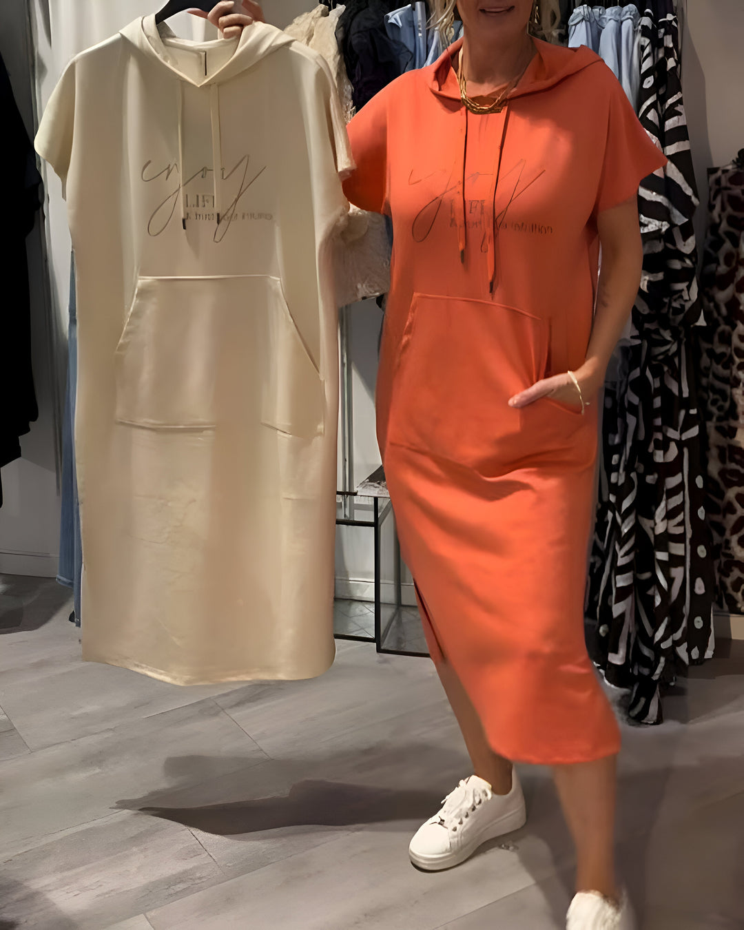 Grace | Vestido sudadera informal