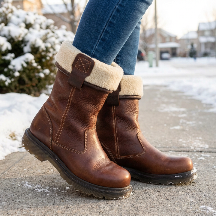 VALERIE – BOTAS DE INVIERNO CÓMODAS FORRADAS DE PIEL