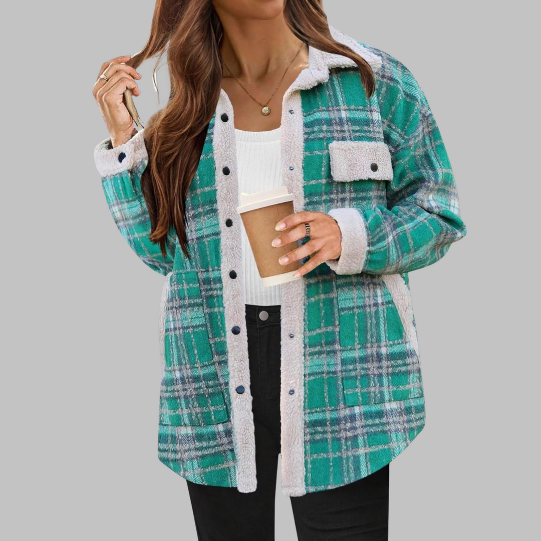 ZENY™ - Chaqueta clásica de manga larga con botones