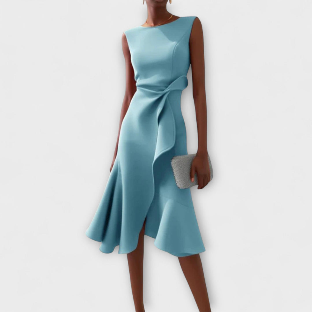 MARISSA™ – Elegante vestido sin mangas estilo cruzado