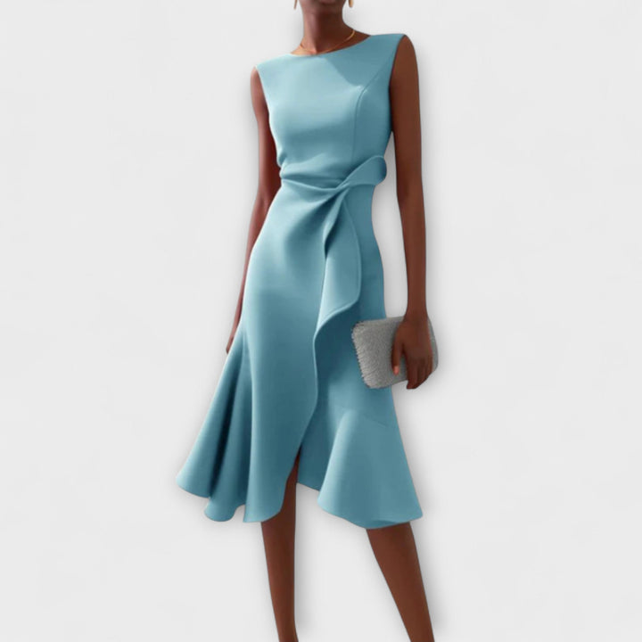 MARISSA™ – Elegante vestido sin mangas estilo cruzado